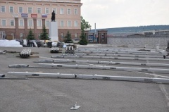 В Воткинске началось строительство ярмарочного павильона