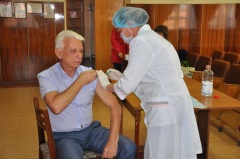 В Воткинске началась прививочная кампания против гриппа