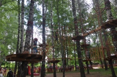 Веревочный парк будет открыт в Воткинске в День молодежи