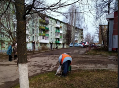 Генеральная уборка в Воткинске продолжается
