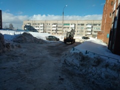 Оперативная сводка по очистке Воткинска от снега на 15 марта