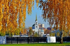 Осенний Воткинск на фото
