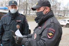 Рейды по проверке соблюдения режима самоизоляции жителями Воткинска продолжаются