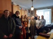 В рамках акции «Блокадный хлеб» участники волонтерских отрядов из школ № 5 и 15 побывали в гостях у блокадницы Анны Васильевны Дамшиной
