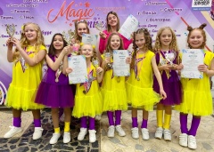 Вчера в Ижевске состоялся Международный конкурс «Magic Universe», в котором коллектив ДК «Юбилейный» принял участие и завоевал 5 дипломов